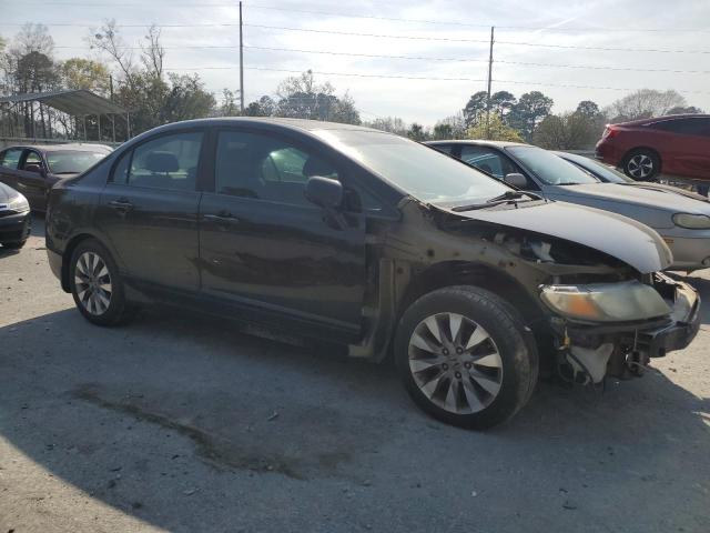 19XFA1F93BE019557 - 2011 HONDA CIVIC EXL შავი ფოტო 4