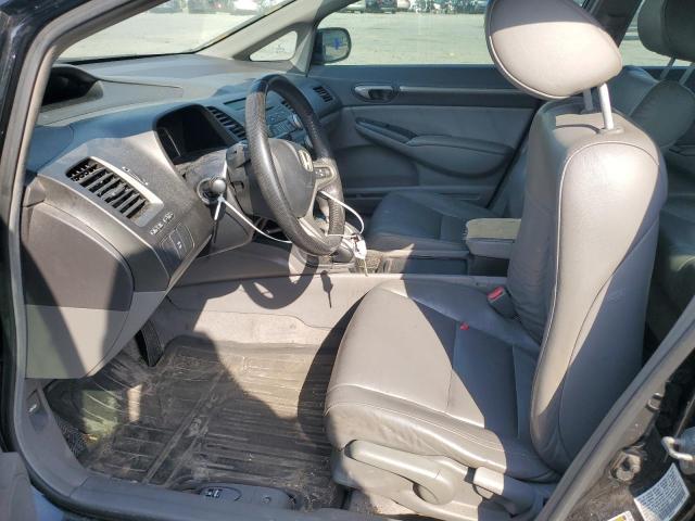 19XFA1F93BE019557 - 2011 HONDA CIVIC EXL შავი ფოტო 7