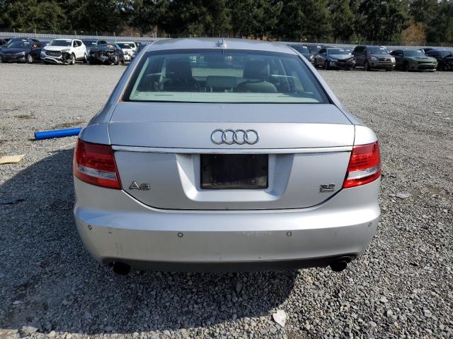 WAUDH74F26N093128 - 2006 AUDI A6 3.2 QUATTRO SILVER photo 6