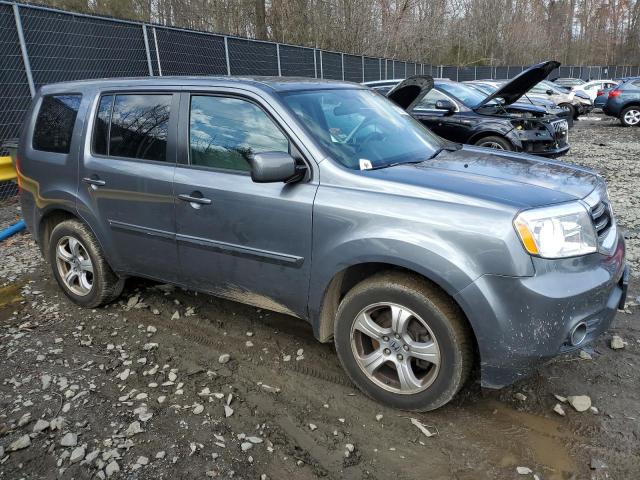 5FNYF4H47DB015764 - 2013 HONDA PILOT EX CHARCOAL photo 4