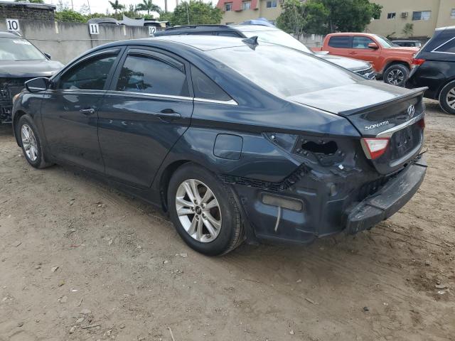 5NPEB4AC7DH649545 - 2013 HYUNDAI SONATA GLS BLUE photo 2