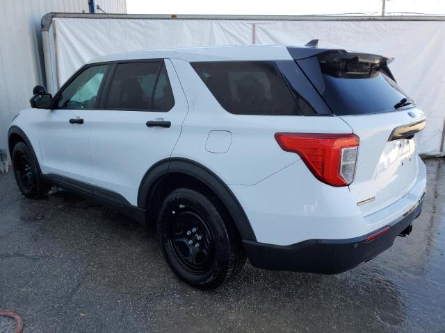 1FM5K8AB4MGA65067 - 2021 FORD EXPLORER POLICE INTERCEPTOR WHITE photo 2