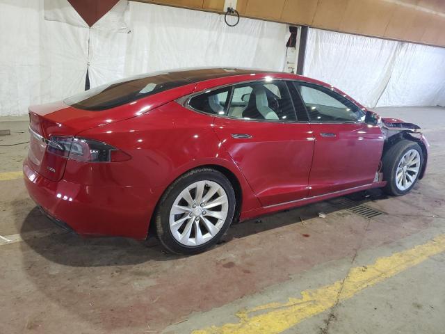 5YJSA1E21JF295036 - 2018 TESLA MODEL S RED photo 3