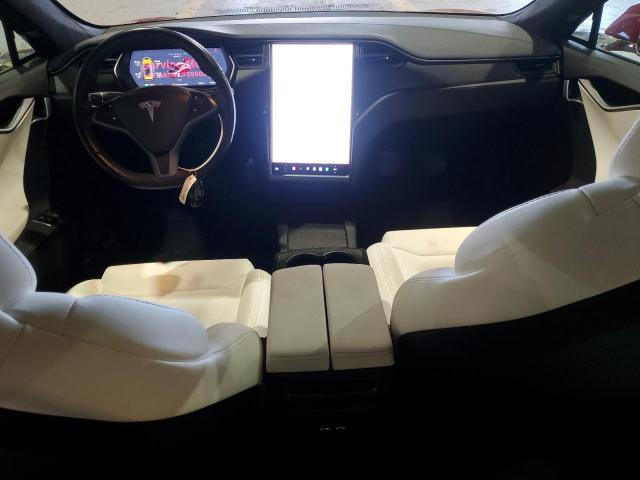 5YJSA1E21JF295036 - 2018 TESLA MODEL S RED photo 8