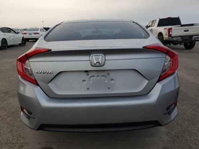 2HGFC2F58JH545653 - 2018 HONDA CIVIC LX SILVER photo 6