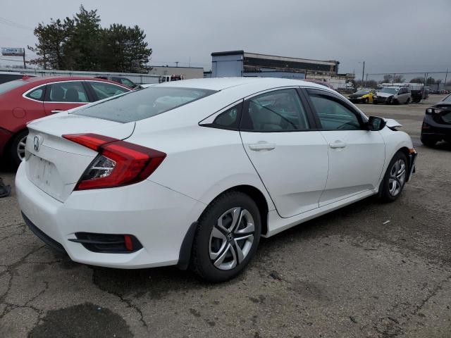 19XFC2F58GE090564 - 2016 HONDA CIVIC LX WHITE photo 3