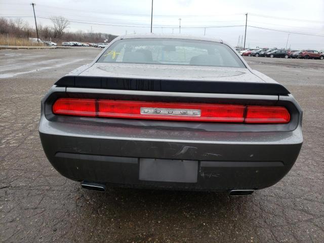 2B3CJ4DG4BH524681 - 2011 DODGE CHALLENGER GRAY photo 6