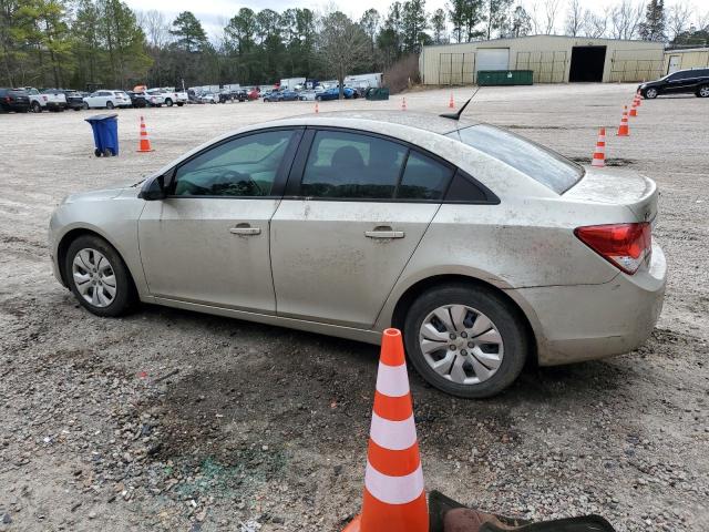 1G1PA5SH9D7324811 - 2013 CHEVROLET CRUZE LS GOLD photo 2