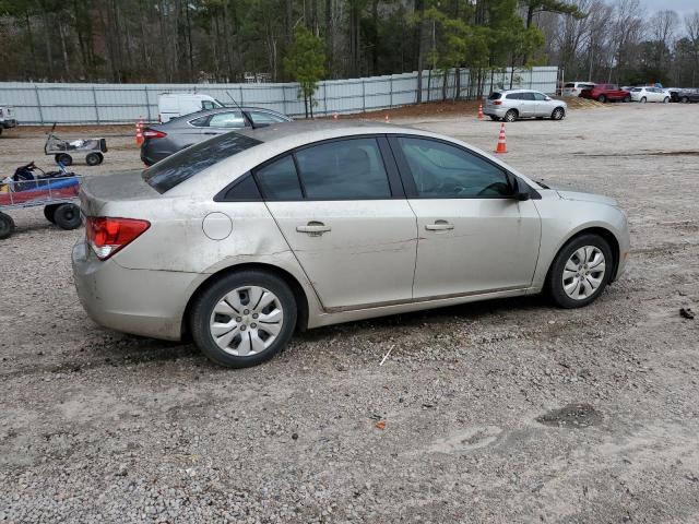 1G1PA5SH9D7324811 - 2013 CHEVROLET CRUZE LS GOLD photo 3