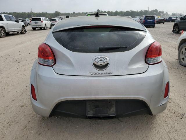 KMHTC6AD4EU216826 - 2014 HYUNDAI VELOSTER SILVER photo 6