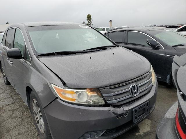 5FNRL5H46CB144869 - 2012 HONDA ODYSSEY EX GRAY photo 5