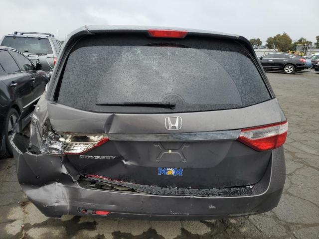 5FNRL5H46CB144869 - 2012 HONDA ODYSSEY EX GRAY photo 6