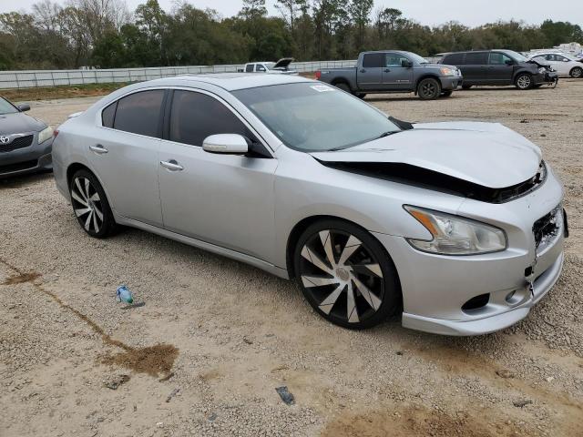 1N4AA5AP4BC828408 - 2011 NISSAN MAXIMA S SILVER photo 4