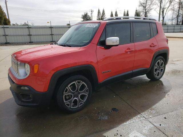 ZACCJADT8FPC32157 - 2015 JEEP RENEGADE LIMITED RED photo 1