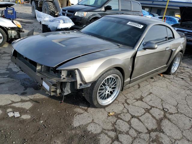 1FAFP48Y23F301609 - 2003 FORD MUSTANG COBRA SVT GRAY photo 1