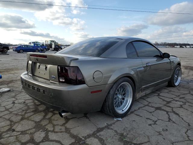 1FAFP48Y23F301609 - 2003 FORD MUSTANG COBRA SVT GRAY photo 3