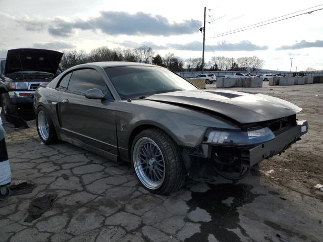 1FAFP48Y23F301609 - 2003 FORD MUSTANG COBRA SVT GRAY photo 4