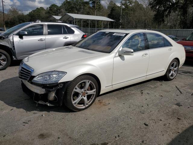 WDDNG7DB7DA529537 - 2013 MERCEDES-BENZ S 550 WHITE photo 1