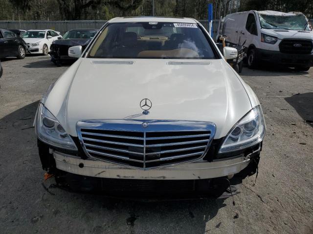 WDDNG7DB7DA529537 - 2013 MERCEDES-BENZ S 550 WHITE photo 5