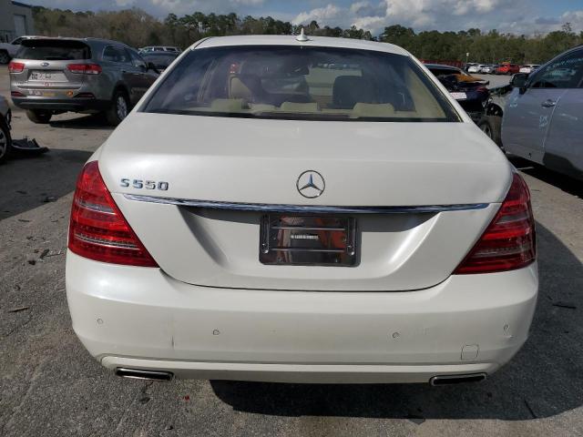 WDDNG7DB7DA529537 - 2013 MERCEDES-BENZ S 550 WHITE photo 6