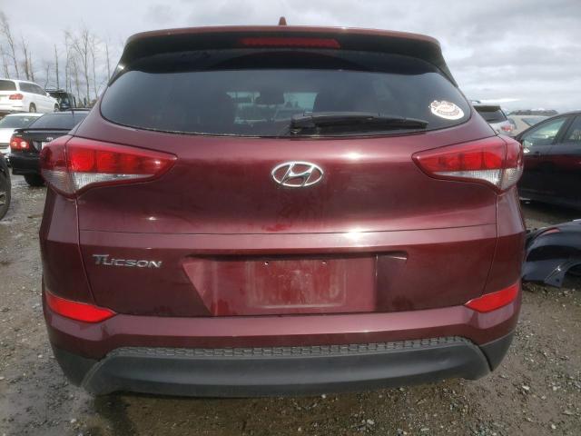 KM8J33A4XJU628426 - 2018 HYUNDAI TUCSON SEL MAROON photo 6