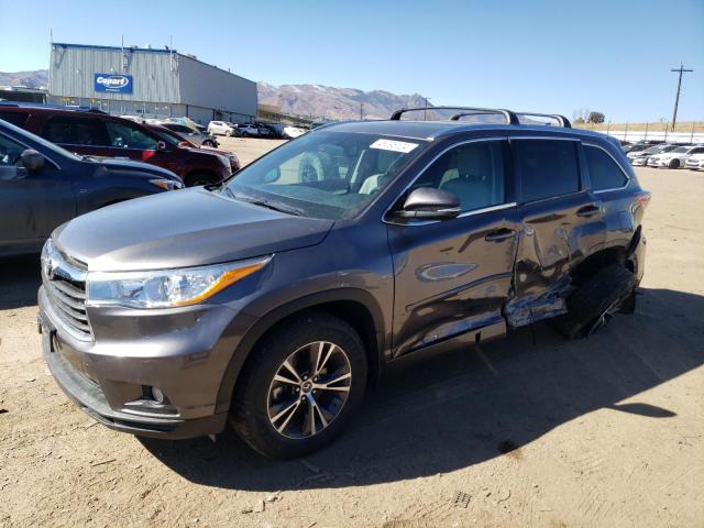 5TDJKRFH1GS333234 - 2016 TOYOTA HIGHLANDER XLE Boz foto 1