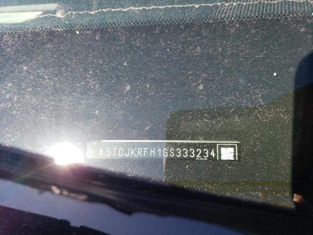 5TDJKRFH1GS333234 - 2016 TOYOTA HIGHLANDER XLE Boz foto 13