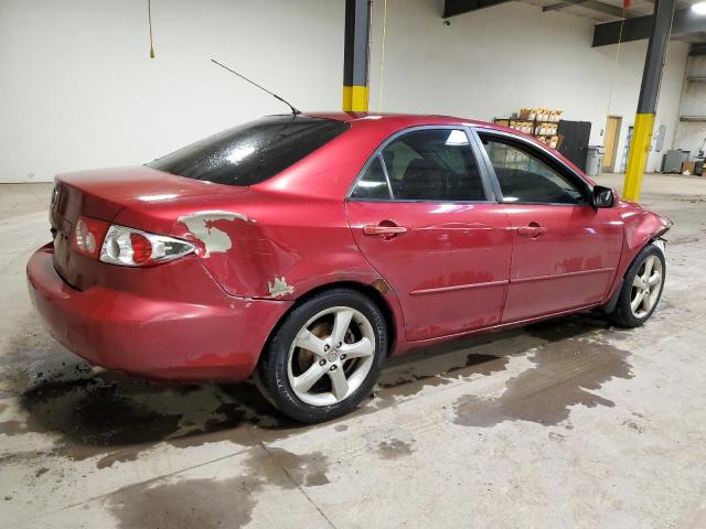 1YVHP80C255M71028 - 2005 MAZDA 6 I RED photo 3