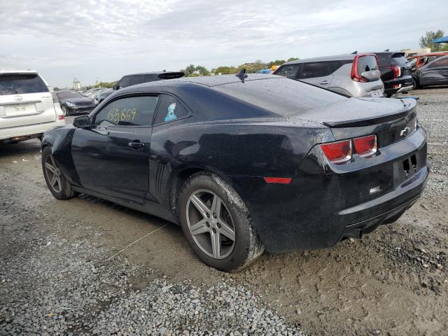 2G1FA1E39C9189797 - 2012 CHEVROLET CAMARO LS BLACK photo 2