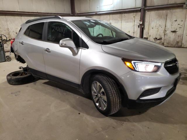 KL4CJESBXHB052896 - 2017 BUICK ENCORE PREFERRED SILVER photo 4