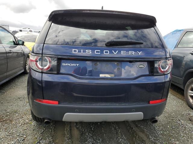 SALCR2BG7GH619515 - 2016 LAND ROVER DISCOVERY HSE BLUE photo 6