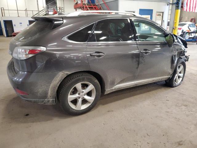 2T2BK1BA4AC013268 - 2010 LEXUS RX 350 CHARCOAL photo 3