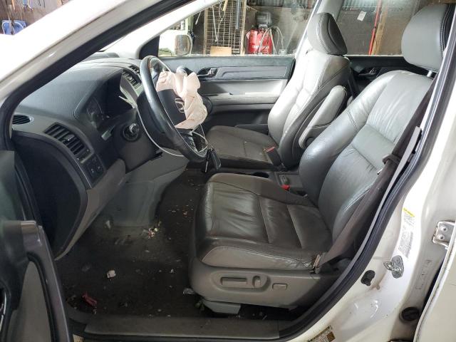 5J6RE48758L049104 - 2008 HONDA CR-V EXL WHITE photo 7