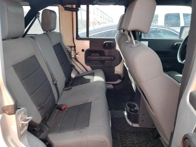 1J4BA3H17AL161427 - 2010 JEEP WRANGLER U SPORT ვერცხლისფერი ფოტო 10