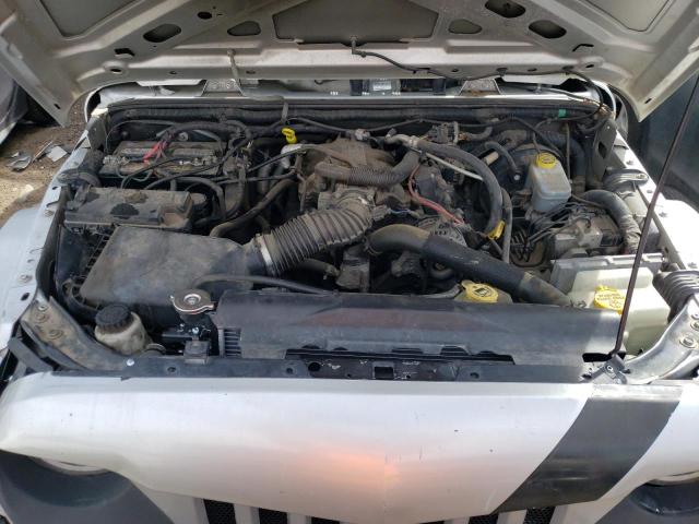 1J4BA3H17AL161427 - 2010 JEEP WRANGLER U SPORT ვერცხლისფერი ფოტო 11