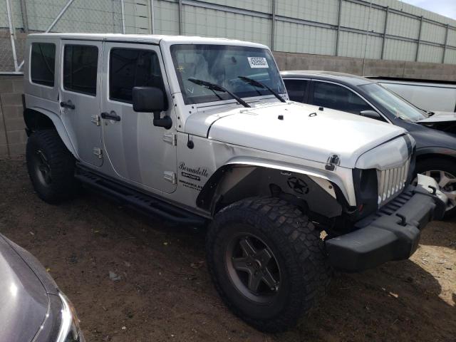 1J4BA3H17AL161427 - 2010 JEEP WRANGLER U SPORT ვერცხლისფერი ფოტო 4