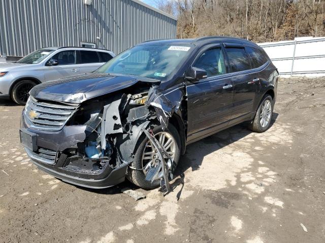 1GNKVGKD1FJ185656 - 2015 CHEVROLET TRAVERSE LT GRAY photo 1