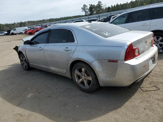 1G1ZC5E1XBF217626 - 2011 CHEVROLET MALIBU 1LT SILVER photo 2