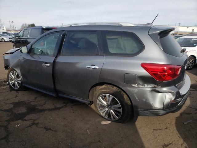 5N1DR2MM1JC678901 - 2018 NISSAN PATHFINDER S GRAY photo 2