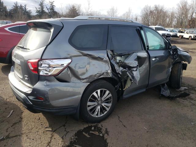 5N1DR2MM1JC678901 - 2018 NISSAN PATHFINDER S GRAY photo 3