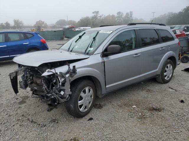 3C4PDCAB2HT551355 - 2017 DODGE JOURNEY SE SILVER photo 1