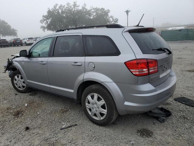 3C4PDCAB2HT551355 - 2017 DODGE JOURNEY SE SILVER photo 2