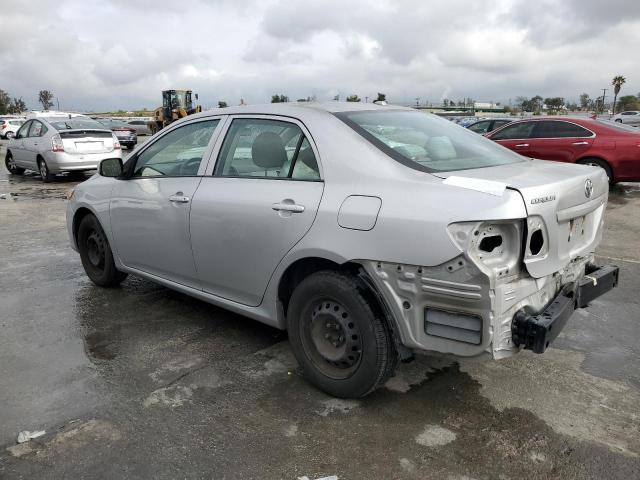 1NXBU4EE5AZ213783 - 2010 TOYOTA COROLLA BASE SILVER photo 2