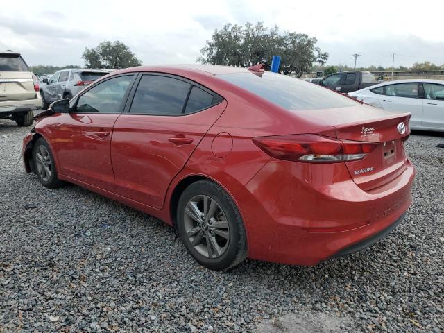 5NPD84LF5JH381155 - 2018 HYUNDAI ELANTRA SEL RED photo 2