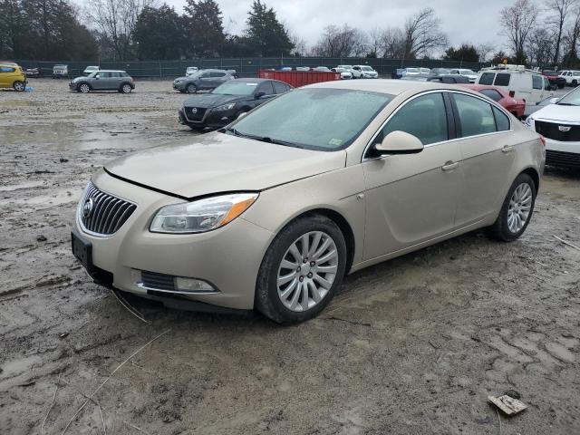 2G4GN5EC3B9178442 - 2011 BUICK REGAL CXL BEIGE photo 1