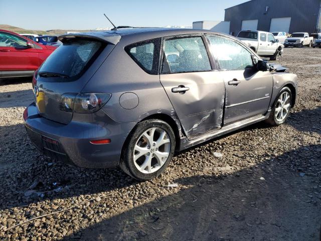 JM1BK344781146063 - 2008 MAZDA 3 HATCHBACK GRAY photo 3