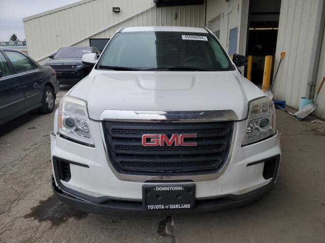 2GKALMEKXG6290198 - 2016 GMC TERRAIN SLE WHITE photo 5