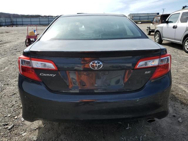 4T1BF1FK9CU615581 - 2012 TOYOTA CAMRY BASE BLACK photo 6