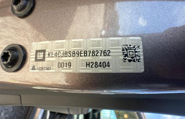 KL4CJBSB9EB782762 - 2014 BUICK ENCORE CONVENIENCE 灰色 照片 10
