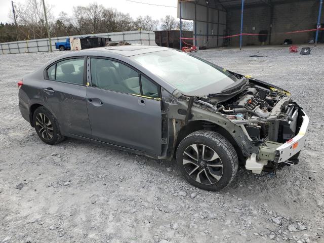 19XFB2F85DE007827 - 2013 HONDA CIVIC EX GRAY photo 4